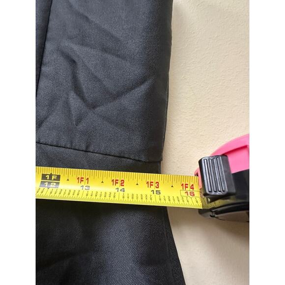 Badgley Mischka Navy Blue Black Wedding High Low Gown Dress Size 10 Flawed - Picture 13 of 16